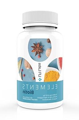 Biotin Nail & Hair Growth Supplement – 10,000 Mcg – Natu